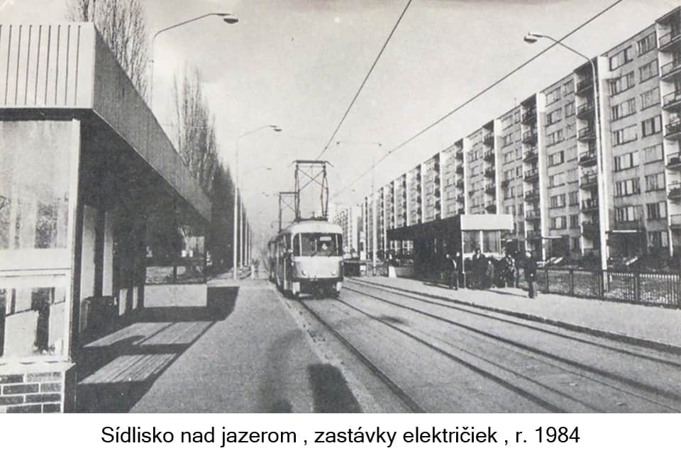 Sídlisko nad Jazerom 1984